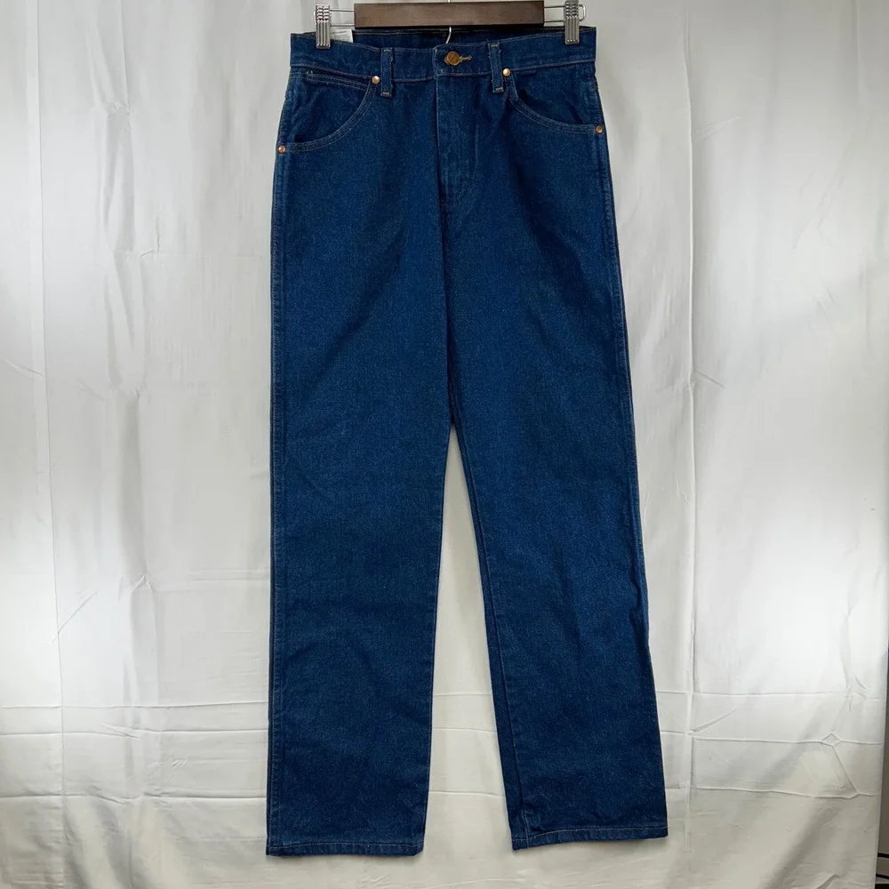 Wrangler Cowboy Cut Jeans Boys 16 Reg 28x31.5 Blue Original‎ Fit 1013MWZBP New